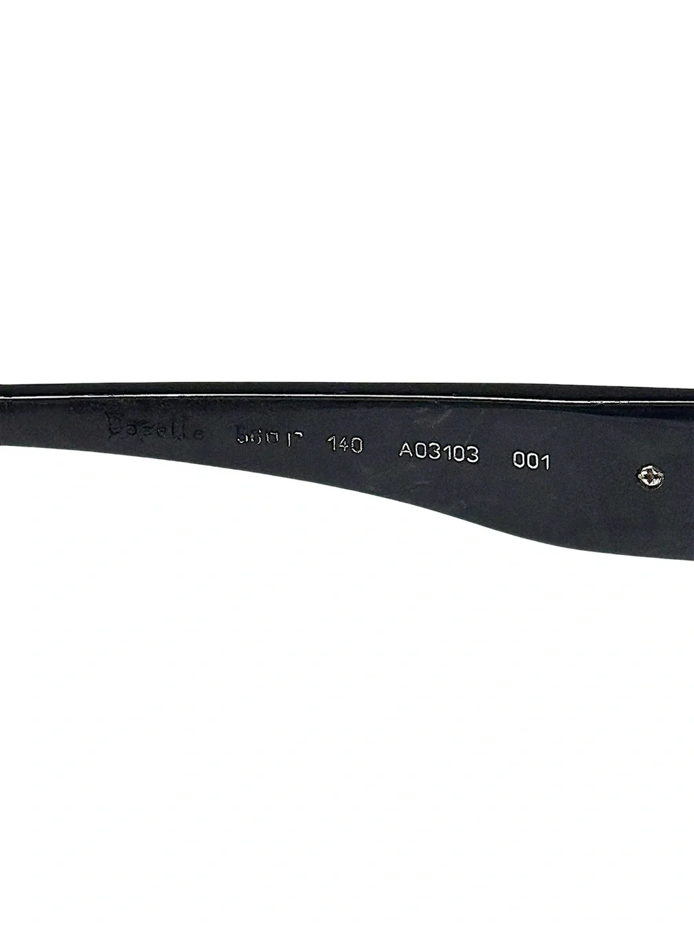 Alain Mikli Paris 001 Noir ‘Caselle’ Full Frame Eyeglasses A03103 Unisex $419